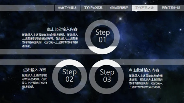 动感星球宇宙星空片头科技公司通用PPT模板