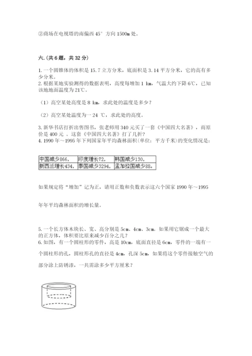 郑州外国语中学小升初数学试卷（预热题）.docx