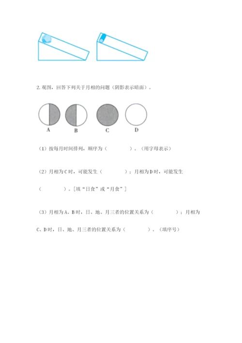 教科版科学三年级下册 期末测试卷精品【黄金题型】.docx