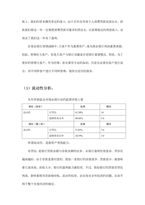 2023年商业银行模拟经营沙盘实验报告.docx