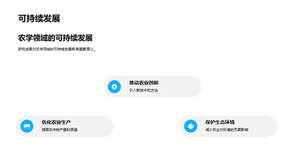 农学新篇章：科研亮点