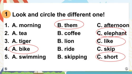 外研版三起三年级下册Review of Module 3课件（共34张PPT)