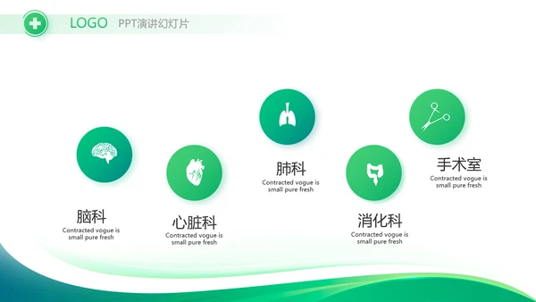 医疗医药公司宣传工作总结汇报动态PPT模板