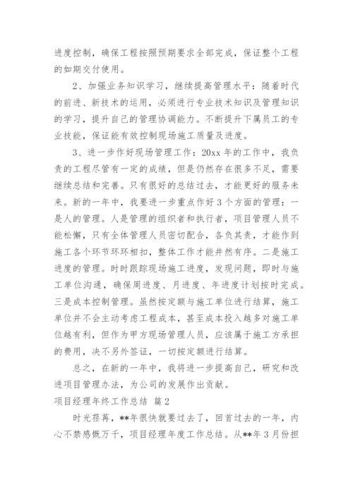 项目经理年终工作总结.docx