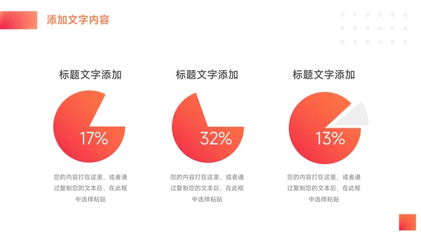 橙色图文大气简约学习汇报PPT模板