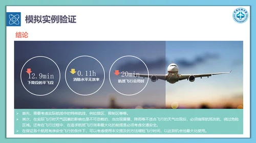 飞机航班延误计算方法通用PPT模板