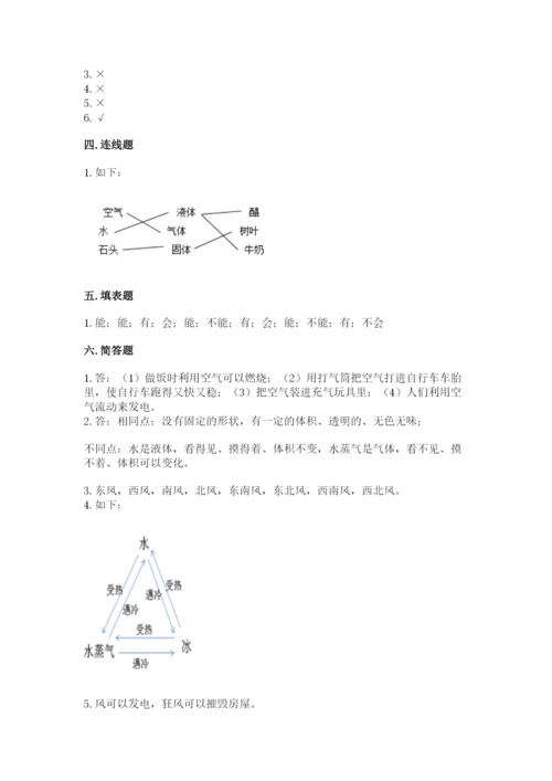 教科版三年级上册科学期末测试卷精品【必刷】.docx