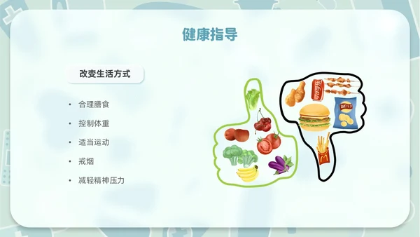 毛玻璃风老年患者护理医疗课件护理查房PPT模板