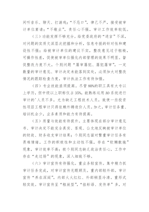 审计业务质量自查报告.docx