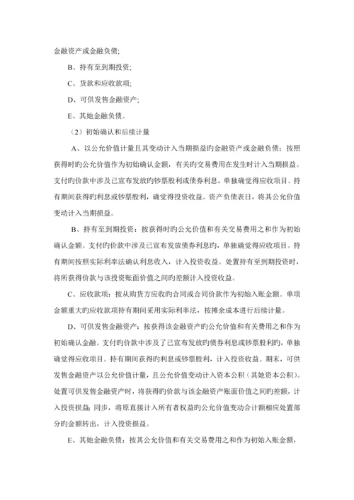 投资公司财务管理新版制度模板.docx