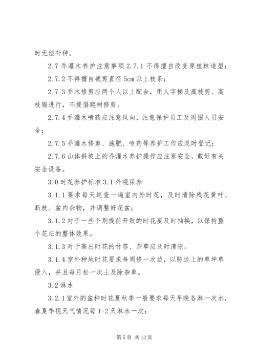 绿化日常养护方案.docx