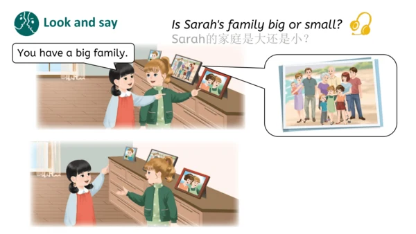 Unit 2 Different families Part B Let's talk课件内嵌音视频