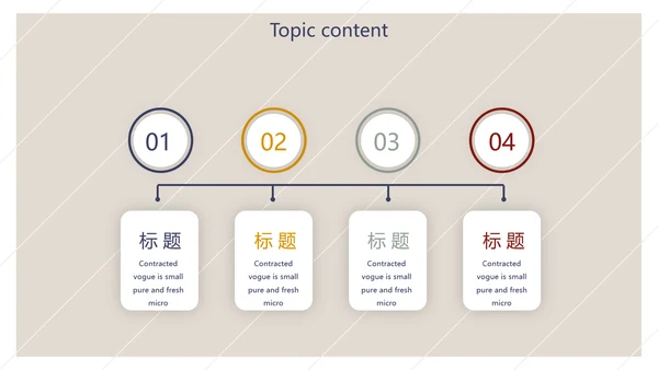 小清新文艺述职报告工作总结动态PPT模板
