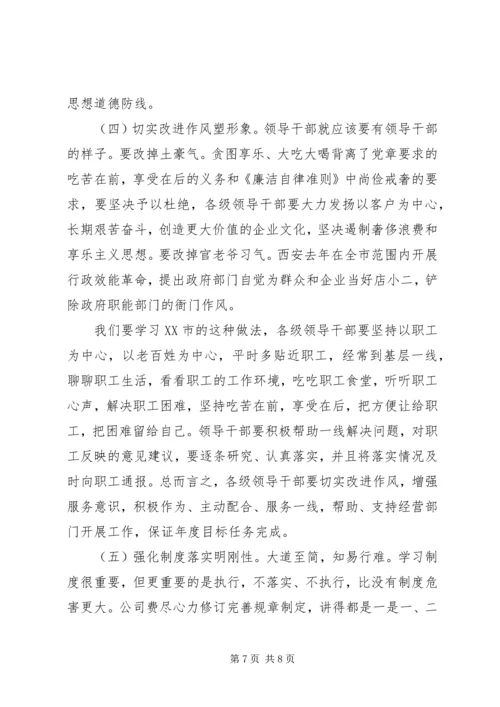 廉政党课【讲规矩,守纪律,为公司发展提供坚强纪律保障】.docx
