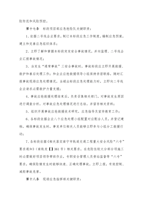 建设有限公司应急救援管理办法模板.docx