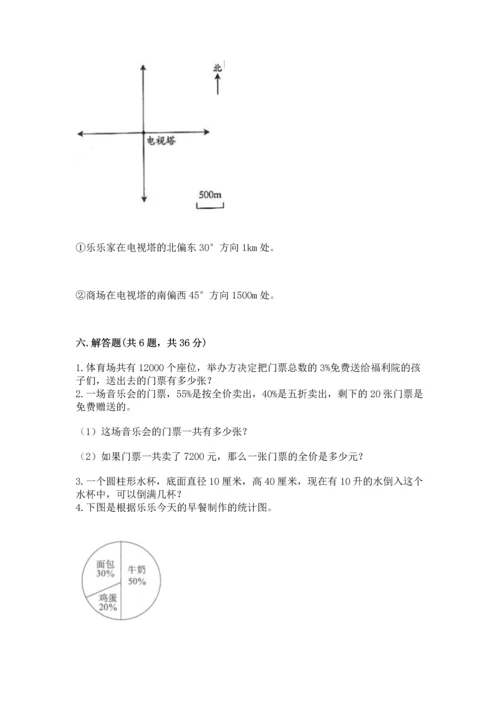 人教版六年级下册数学期末测试卷精品（能力提升）.docx