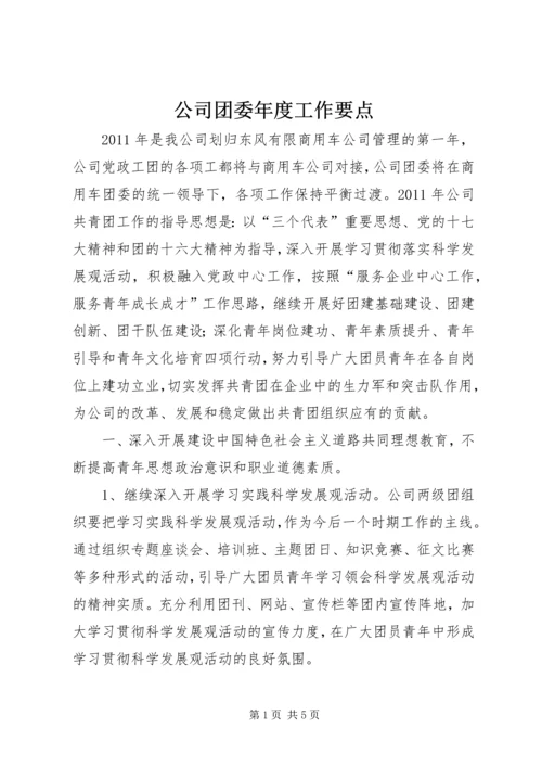 公司团委年度工作要点 (3).docx