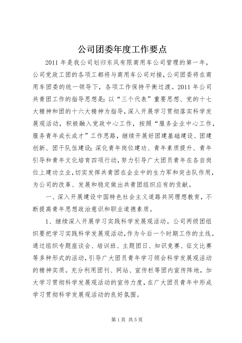 公司团委年度工作要点 (3).docx