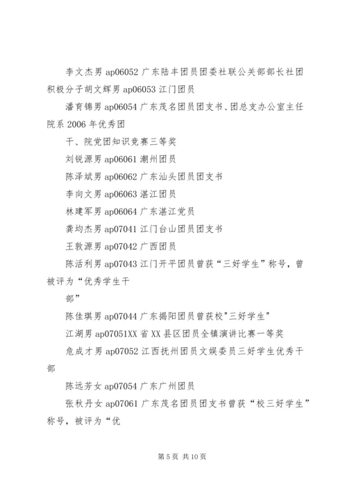 信息学院团学工作简报(3).docx