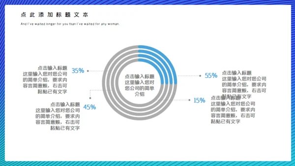 3D渐变卡通风商务工作汇报通用PPT模板