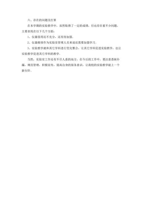 化学实验室年度工作总结.docx