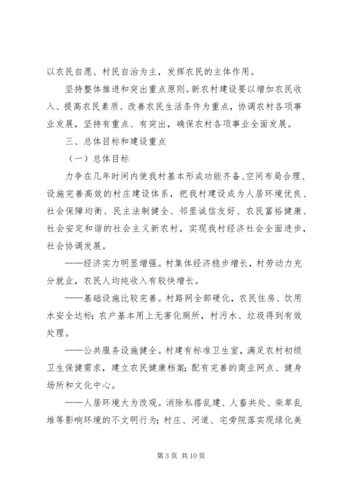 裴李岗村新农村建设实施方案 (3).docx