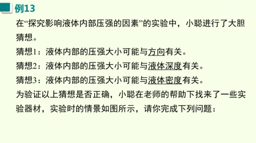 人教版（2024）物理八年级下册第九章 压强单元复习 课件（52张PPT)