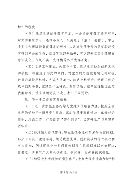 “优秀党员先锋队”党支部党建工作报告.docx