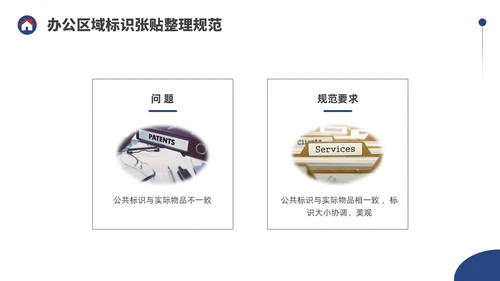 蓝色水彩简约商务物业6S管理培训PPT课件