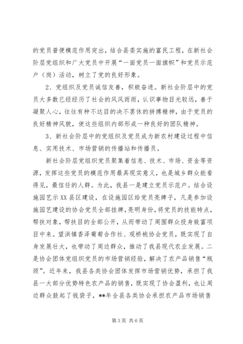 社会组织党建调研报告.docx
