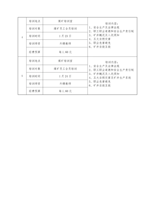 安全生产教育和培训综合计划.docx