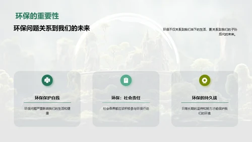 美术描绘环保世界