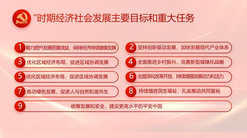 红色大气纪律检查委员会工作条例动态PPT模板