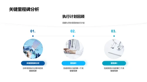 九月医保项目报告PPT模板