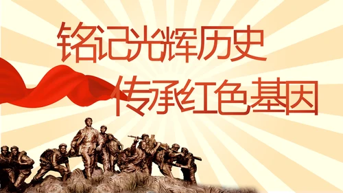 党员青年党史学习教育活动PPT动态