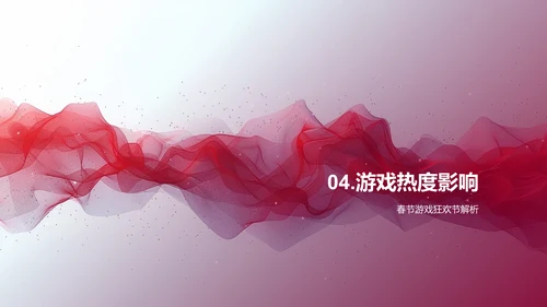 春节游戏营销报告PPT模板