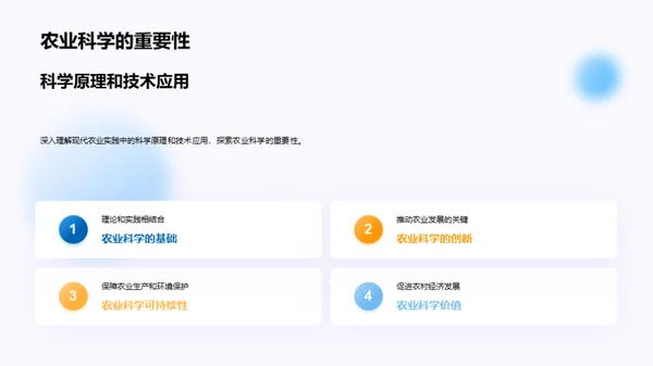 科学耕耘：农业研究剖析