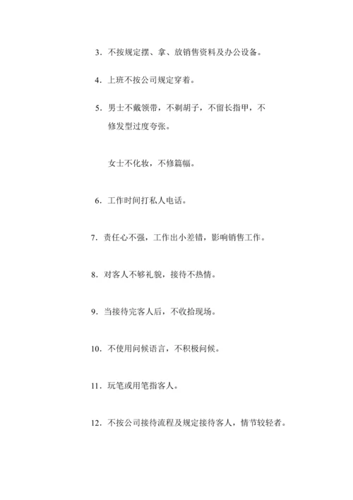 公司卖场管理新版制度.docx