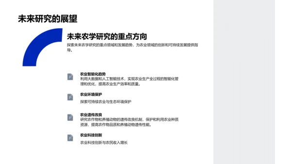 农学研究开题报告PPT模板
