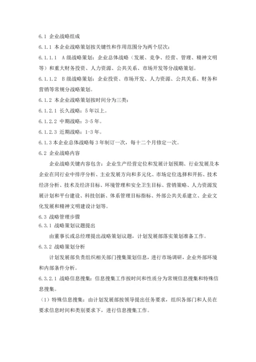 战略实施管理标准规定.docx