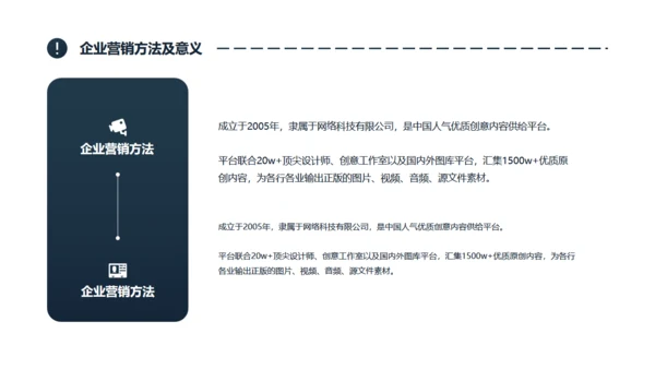 企业合作营销案例分析通用PPT模版