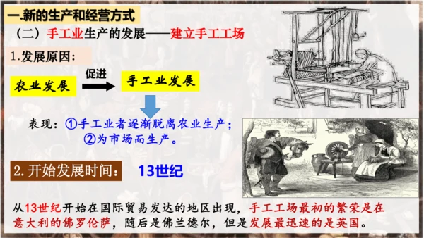 第13课  西欧经济和社会的发展  课件