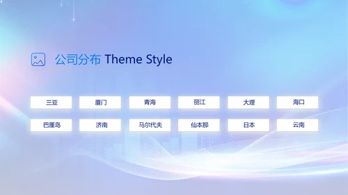 蓝色大气企业培训宣传个总结动态PPT模板