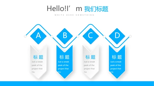 蓝色简约医疗大脑动态PPT