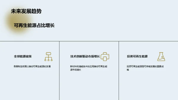 绿色能源：未来触手可及