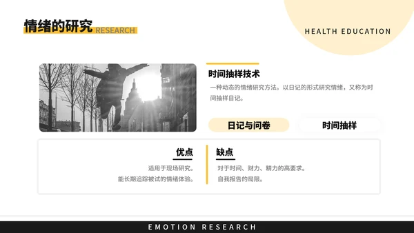 抑郁症情绪研究教育教学PPT模板