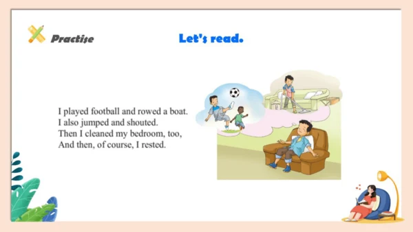 人教新起点小学英语五年级下册 Unit4 Last Weekend Let's Spell