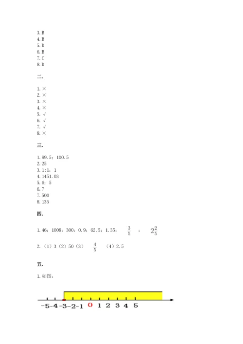 苏教版小升初数学模拟试卷附答案【模拟题】.docx