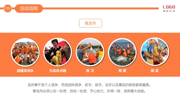 公司团建活动项目介绍通用PPT模板