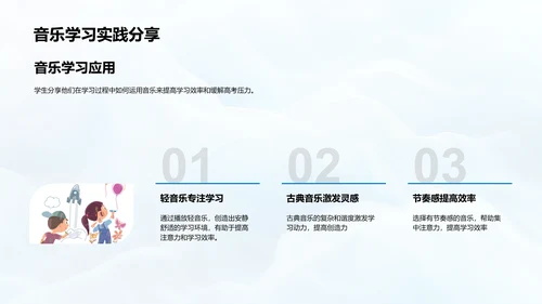 高考压力与音乐疗法PPT模板